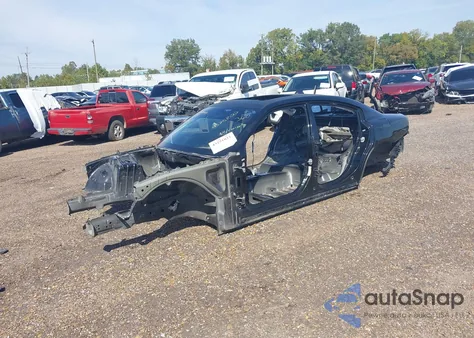 2022 Dodge Charger R/T из США, поврежденный, VIN 2C3CDXCT4NH157683